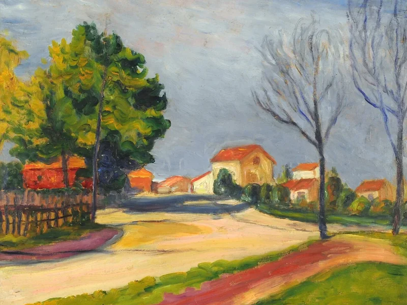 1890-Ramón Silva - Dintorni di Parigi